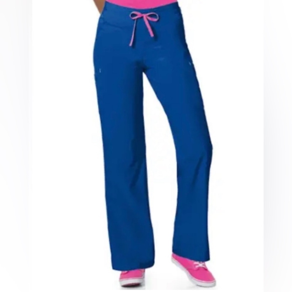 Smitten Women's Rib Knit Waistband Scrub Women’s Pant Size SM Petite
